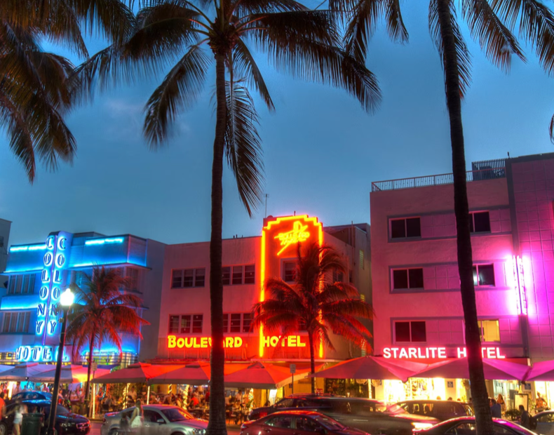 South Beach in Miami